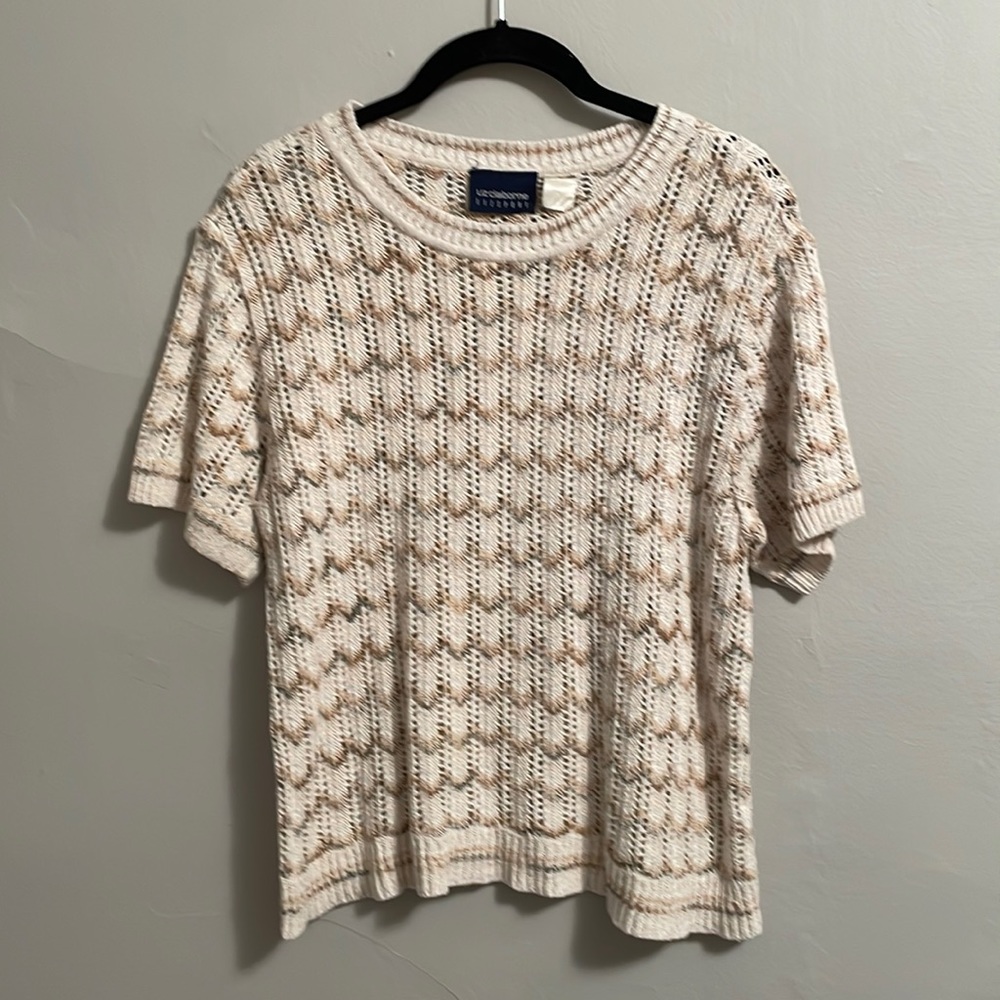 Vintage Liz Claiborne LizSport Cotton Sweater